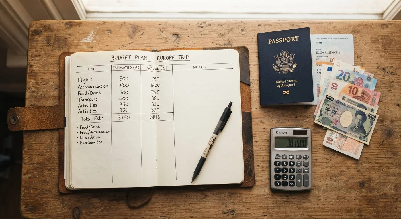 Building a Travel Budget That Actually Holds