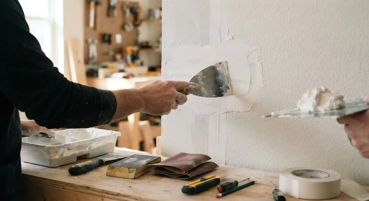Drywall Patching: From Nail Holes to Fist-Sized Gaps