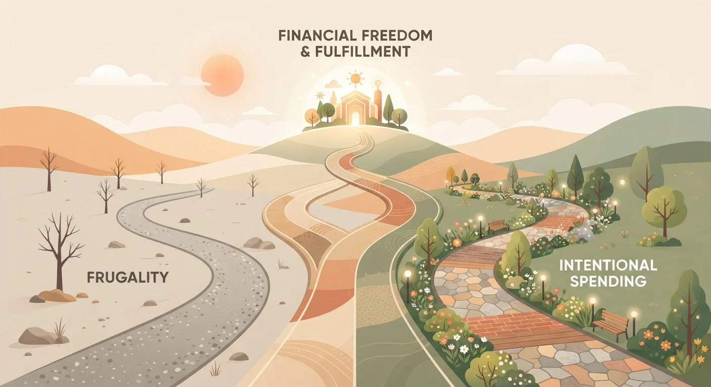 Frugality vs. Intentional Spending: Two Different Philosophies, One Goal