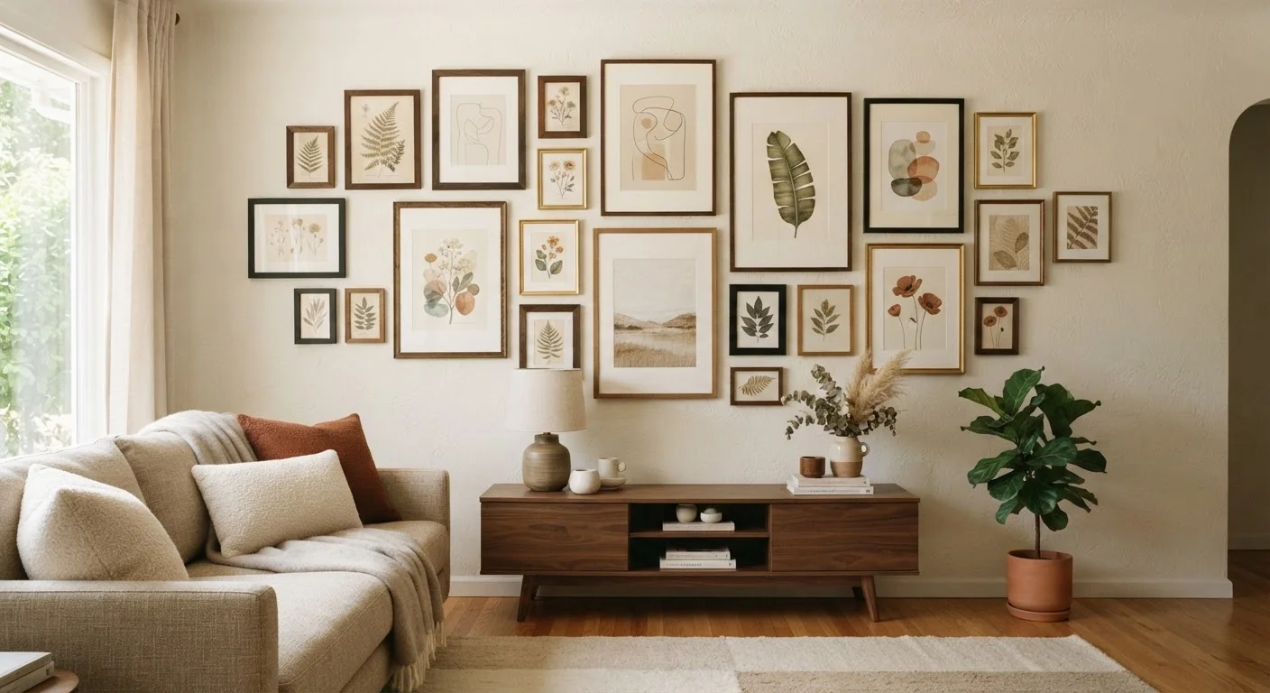 Gallery Walls: Planning the Layout Before a Single Nail Goes In