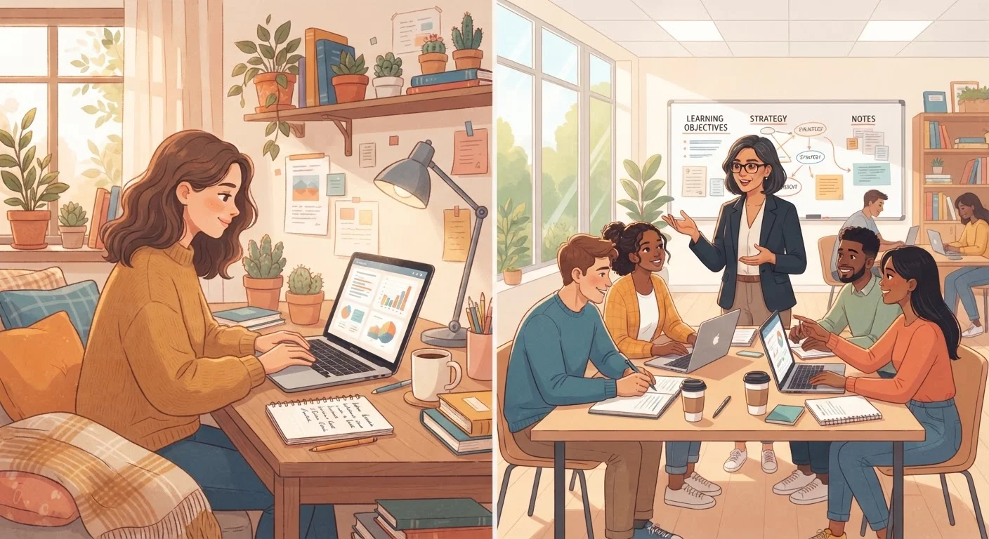 Online Learning vs. In-Person Instruction: Choosing the Right Format for Your Goals