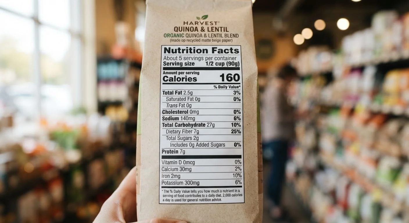 Reading a Nutrition Facts Label Without the Confusion