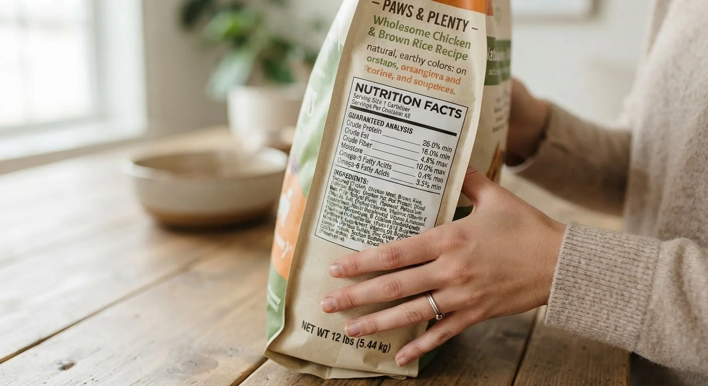 Reading the Label: What's Actually in Your Pet's Food