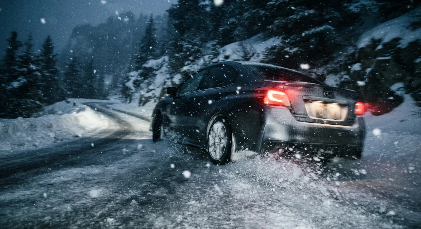 Skidding on Ice: What to Do in the Seconds That Count