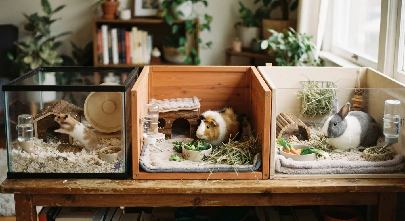 Small Pets, Specific Needs: Care Basics for Hamsters, Guinea Pigs, and Rabbits
