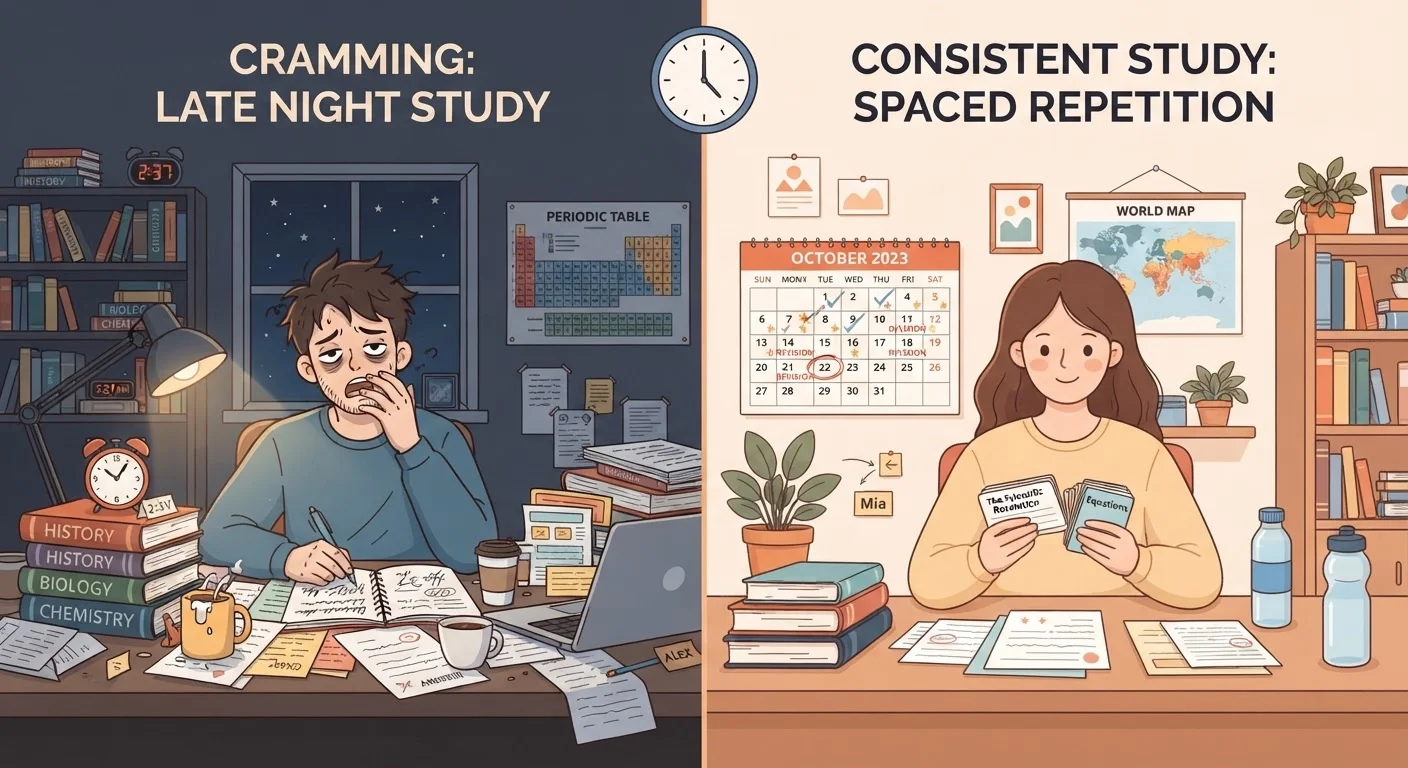 Spaced Repetition vs. Massed Practice: What Research Says About Retention