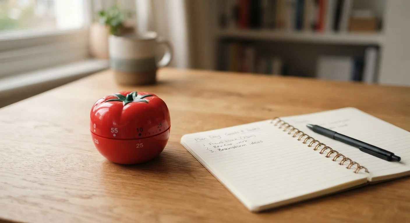 What the Pomodoro Technique Actually Does to Your Concentration