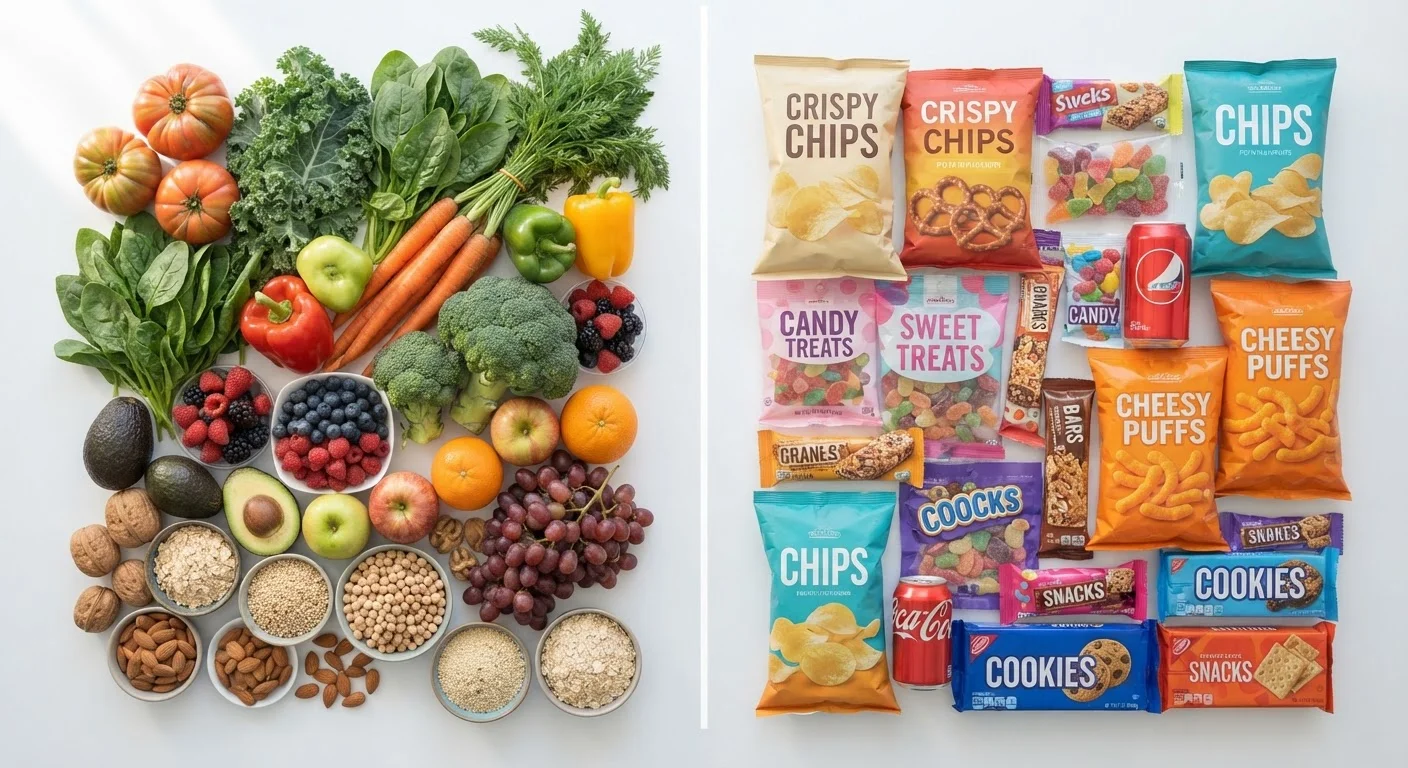 Whole Foods vs. Processed Foods: Understanding the Real Difference