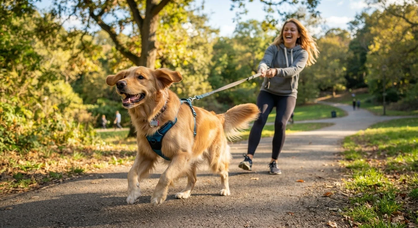 Why Dogs Pull on the Leash — and What's Actually Happening in Their Heads